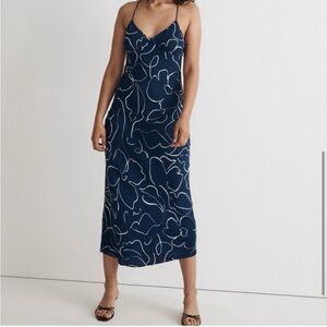 NWT Madewell Layton Midi slip dress